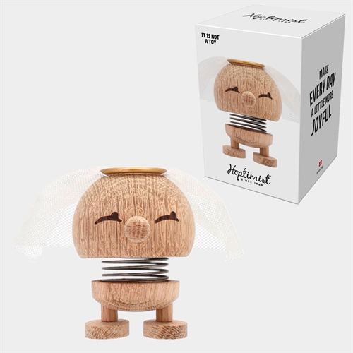 Hoptimist Brud Rå Eg Small - Gratis Gravering 