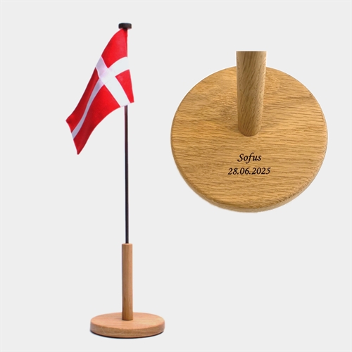 EtFlag Rømer Design - Gratis Gravering 