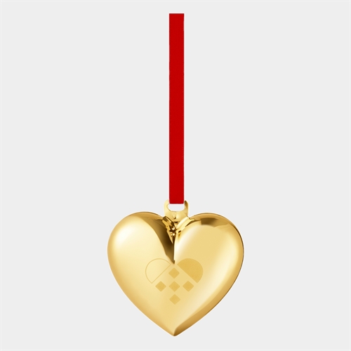 julehjerte fra Georg Jensen i guld år 2025
