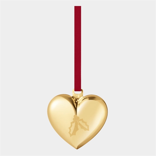 Georg Jensen Julehjerte 2026 Guld - Gratis Gravering 