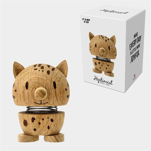 Hoptimist Leopard i Egetræ egetræ