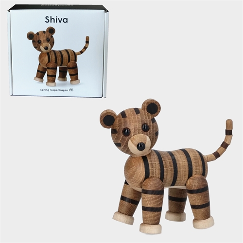 Spring Copenhagen Tiger Shiva i FSC egetræ 