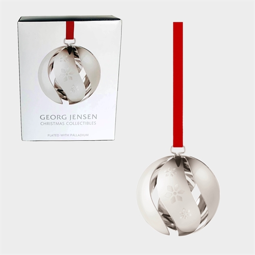 Georg Jensen Julekugle 2024 Palladium - Gratis Gravering 