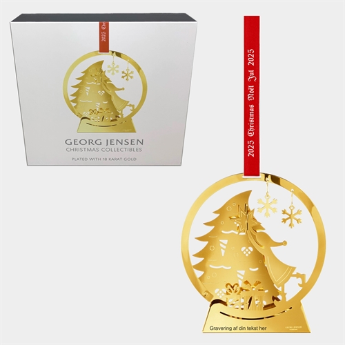 Georg Jensen Juleuro 2025 Guld - Gratis Gravering 